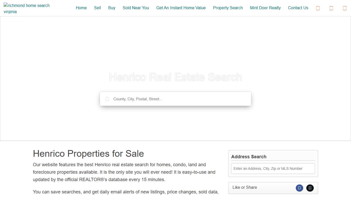 Henrico Real Estate Henrico Properties for Sale